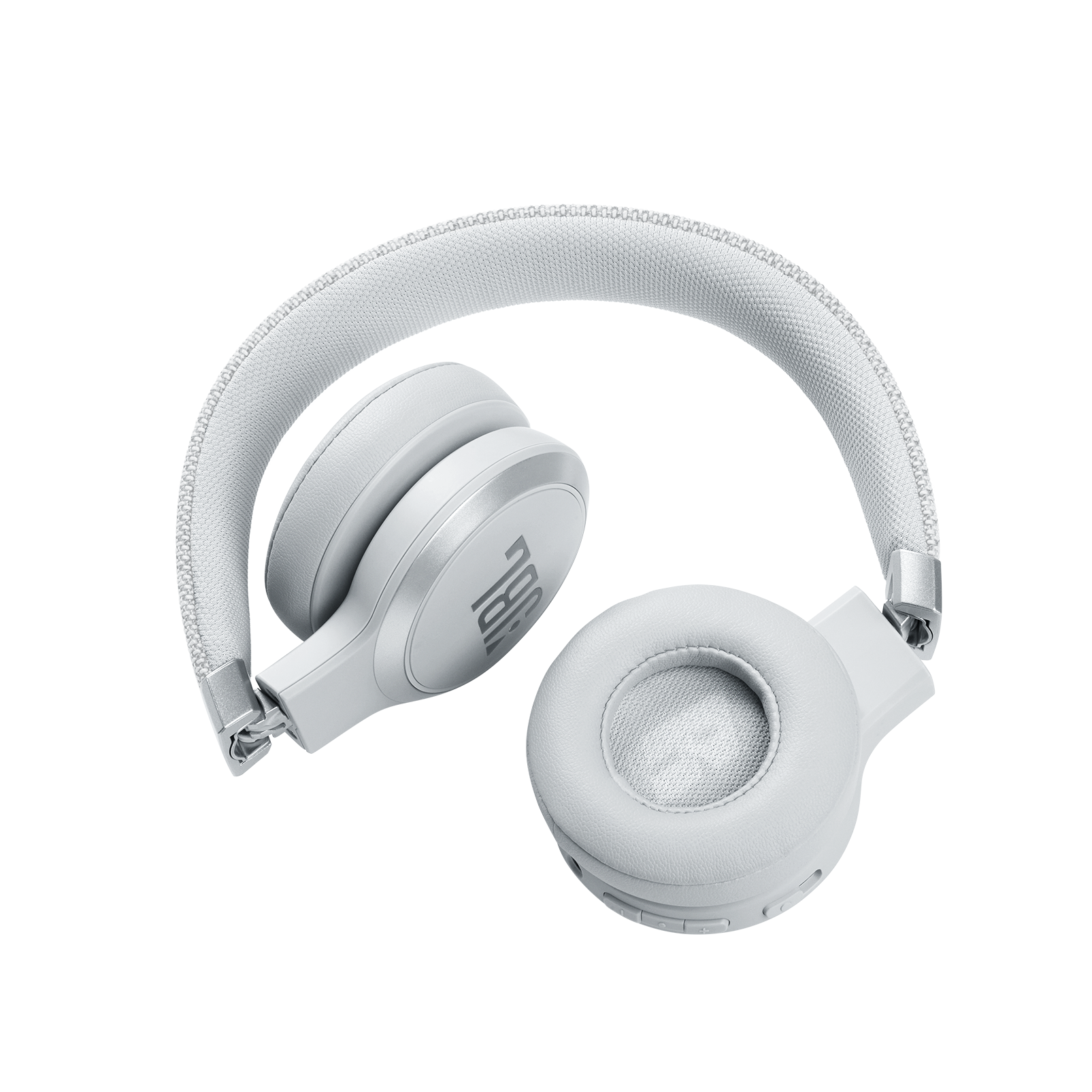 JBL Live 460NC - White - Wireless on-ear NC headphones - Detailshot 5